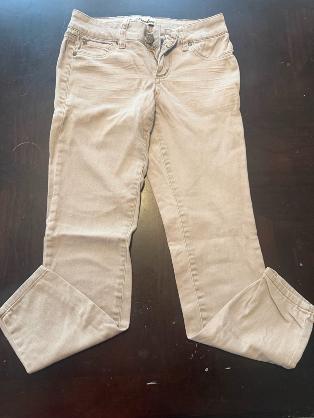 True Freedom Khaki Capri